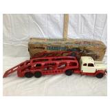 Hubley Transport Semi & Trailer w/ Box,