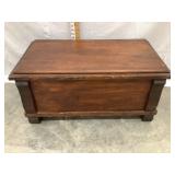Wooden Blanket Chest/Storage Chest, 14 1/2"T, 29