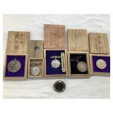 (6) WWII Japanese Medals, Some w/ Boxes
