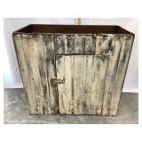 Primitive Painted Wooden Dry Sink, 36 1/2"W,