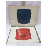 (2) Galena Axle Grease Co. Adv. Catalog Pages