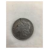 1890 O Morgan Silver Dollar