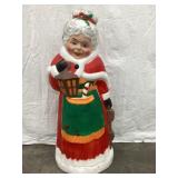 TPI Mrs. Claus Blow Mold, Working, 38"T,