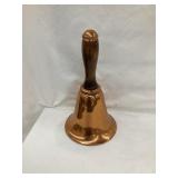 Bell Shaped Humidor, Copper w/ Wood Handle, 10