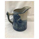 "Sleepy Eye" Standing Indian Stoneware Pitcher, 7