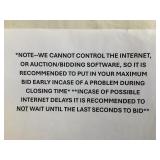 READ ALL BEFORE BIDDING