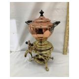 Manning Bowman Copper & Brass Warming Server,