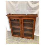 Antique 2 Door Cupboard Top/Display Cabinet,