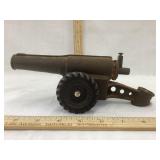 Cast Iron Big Bang Toy Cannon, Approx 9" L