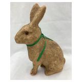 Drake Paper Mache Rabbit, 10"T, Some