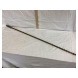 Faries Antique Brass Gun Cleaning Rod, 37"L