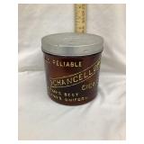 Chancellor Cigars Amber Glass Humidor w/ Lid, 5