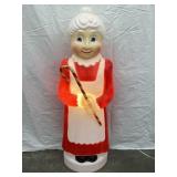 Don Featherstone Union Mrs. Claus w/ Candy Cane