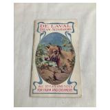 1906 De Laval 25 pg. Adv. Booklet, 3 1/2" x 6"