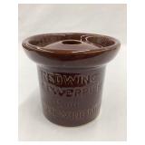 Red Wing Stoneware Sample Sewer Pipe w/ Lid/Top,