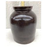 2 Gal. Albany Stoneware Storage Jar, Rim & Base