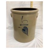 Red Wing/MN. Stoneware Salt Glazed 6 Gal. Crock