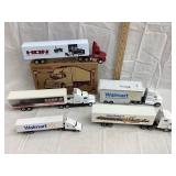 (5) Adv. Semis & Trailers, 1/64 & Smaller, Incl.