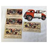 (5) Dubuque Iowa Adv./Trade Cards