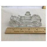 Fire Truck Glass Candy Container, 4 3/4ï¿½L, Minor
