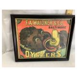 F.A. Waidner & Co. Oysters Black Americana