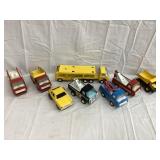 (8) Vintage Tonka 1/43? Scale Toys