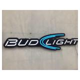 Bud Light Beer Light, Plastic, Working, 48ï¿½x12ï¿½