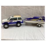 Nylint NAPA Adv. Toy Truck & Trailer w/ Boat, 23