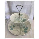 Red Wing ï¿½Merrileafï¿½ True China 2 Tier Tray, 7ï¿½ &