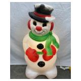 Grand Ventures Snowman Blow Mold, 30"T, Working,