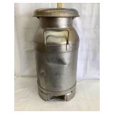 Stainless Steel 5 Gal. Cream/Milk Can w/ Drain,