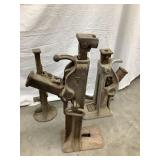 (3) Railroad/ Tongue Jacks, (1) Cast Aluminum, NO
