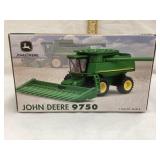 Ertl John Deere 9750 Toy Combine, 1/64 Scale,