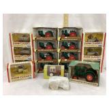 Large Lot Of Toy Farm Tractors & Implements,