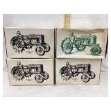 (4) Ertl John Deere Toy Tractors (3) C 1993