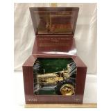 Ertl John Deere Gold Model  A Toy Tractor W/ Man,