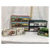 Lot Of Foreign Made Tin Farm Toys W/ Boxes