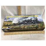 John Deere HO Scale Steam Locomotive & Tender,