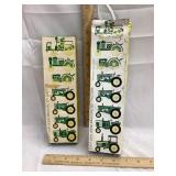 (2) Vintage Ertl 1/64 Scale John Deere H
