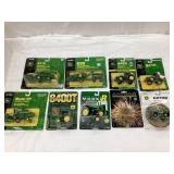 Lot of Ertl John Deere 1:64 Scale Farm Toys, NIB