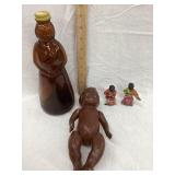 Flat of Black Americana Items Incl. Aunt Jemima