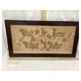 What Is Home Without A Mother  Watercolor/ Ink
