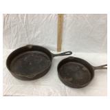 (2) Maid of Honor Cast Iron Skillets, 10 1/4" &