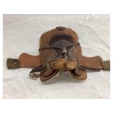 Western Toy Saddle, 4 1/2"L