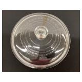 Wagner Ware Glass Lid, 10 1/2"Diameter, Rim Chips