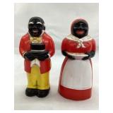 Aunt Jemima & Uncle Mose Black Americana Plastic