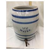 Burley & Winter 5 Gal. Blue Banded Stoneware Ice