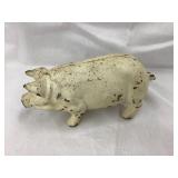 Cast Iron Pig, AGE UNKNOWN, 5 3/4"L