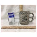 Modern Western Stoneware Adv. Mug & 2016 Iowa