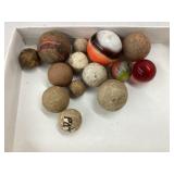 Vintage Marbles Incl. Shooters & Clay